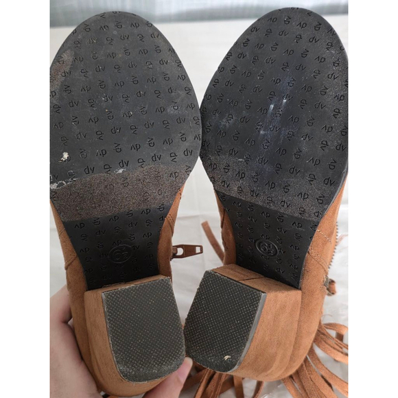 Women's Dolce Vita Booties Size 6.5 Brown‎ - Picture 6 of 8